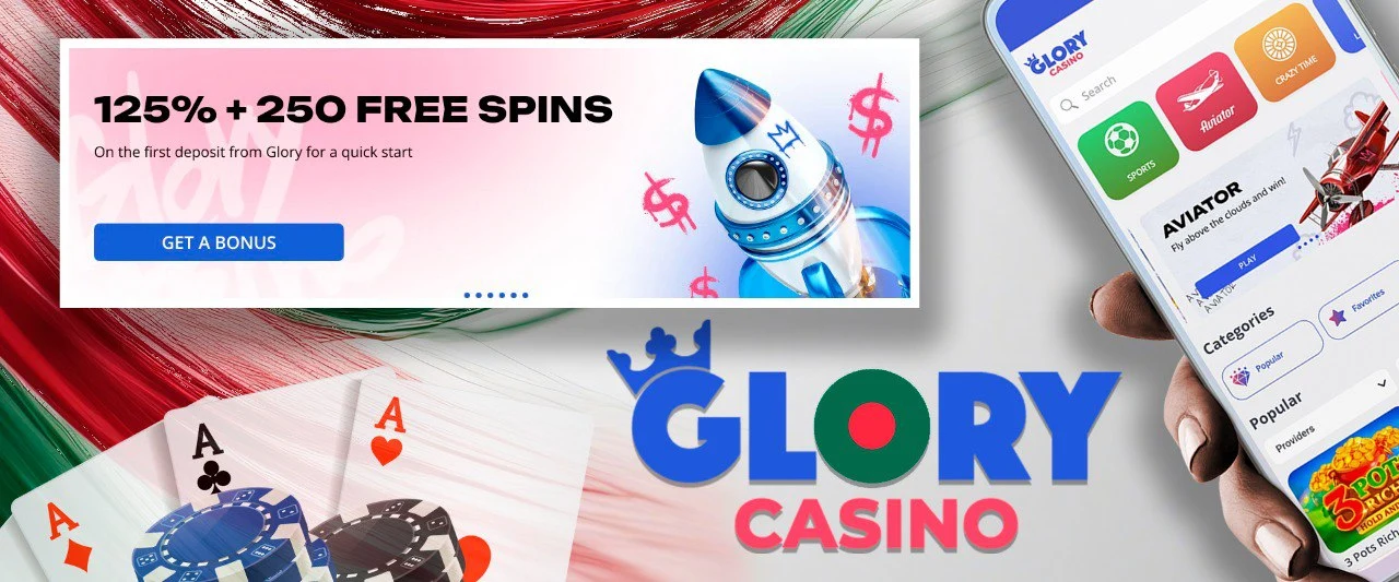 Join Glory Casino Bangladesh and get a huge welcome bonus!!!